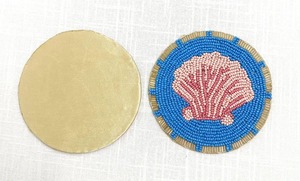 Luxury Eco-Friendly Customizable <b>Beaded</b> <b>Coasters</b> Handmade Table Decor by Whimsy Art Craft - Product Image 5