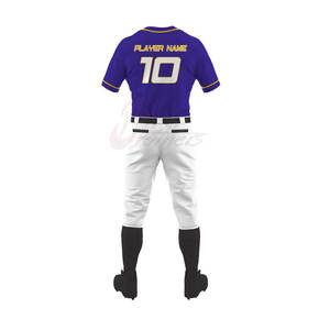 Vêtements de sport à faible MOQ, uniforme de baseball confortable, taille personnalisée, vêtements pour jeunes, uniforme de baseball - Product Image 5