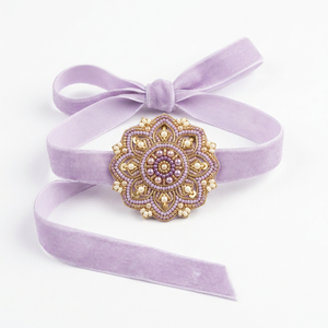 Cinta de Terciopelo de Una Cara Color Lavanda Pálido de 12 mm, Rollo de 50 Yardas para Envolver Regalos de Rakshabandhan, Decoración de Rakhi, Personalizable al por Mayor - Product Image 3