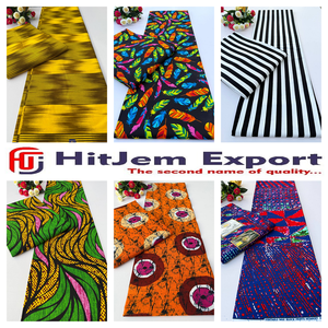 Custom Lusaka African Wax Cotton Fabric Ankara Kitenge Bulk Fashion Apparel Garment Textile OEM Manufacturing Supplier - Product Image 4