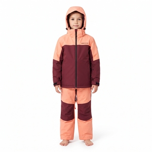 Ensemble de veste de ski pour enfants HAWK EYE, color-block, imperméable, à capuche, isolé synthétiquement, vêtements de neige pour garçons - Product Image 3