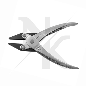 Herramientas de Reparación de Joyería, Alicates Planos de Acero Inoxidable de 160 mm, Herramientas para Engastar Joyas, para Relojes, Óptica, Doblado y Envoltura - Product Image 6
