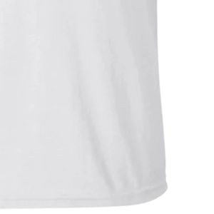 Camiseta Bordada Blanca de Manga Corta con Cuello Redondo para Mujer, Diseño Pretty Girl 08 con Icono en el Pecho, Estilo Casual de Algodón, Moda Diaria - Product Image 5