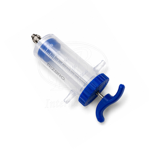 Seringue vétérinaire en plastique réutilisable de 50 ml avec embout Luer Lock et graduation, seringue vétérinaire en plastique de haute qualité - Product Image 1