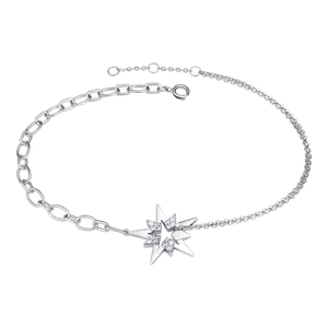 Fashion jewelry 2021 women accessories 925 sterling silver jewelry star charm bracelet - PNJ Vietnam Jewelry Manufacturer
