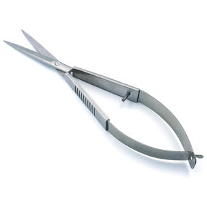 Nouvelles Ciseaux de Précision Micro Tendance à Pointe Fine, Manche Rond, Qualité Supérieure en Acier Inoxydable, 4,5 Pouces, Ciseaux à Ressort pour la Beauté - Product Image 1