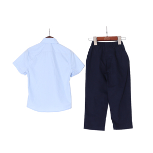 Nouvelle jupe plissée courte de style urbain pour uniformes scolaires unisexes pour enfants, 100 % polyester - Product Image 3