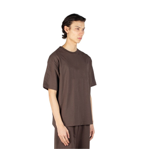 T-shirt en jersey à manches courtes et col rond pour homme, couleur unie, coupe ample, vêtements décontractés et prix raisonnables - Product Image 3