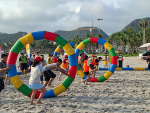 <b>Inflatable</b> Wheel Team Building Viet Nam Ensure safety in transit All Seasons <b>Inflatable</b> Thuy Linh Easy to install PVC - Product Image 4