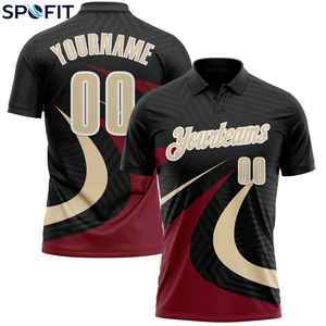 Camisetas Polo Sublimadas de Secado Rápido para Hombre, para Golf y Tenis, Transpirables, Ligeras, Ropa Deportiva Personalizada, Camiseta Polo para Hombre - Product Image 2