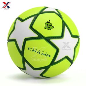 Balón de Fútbol de Alta Calidad, Talla 3, con Logotipo Personalizado, Material de Cuero PU/PVC/Goma, Duradero, Ecológico, para Entrenamiento al Aire Libre, Estilo Pakistaní - Product Image 6