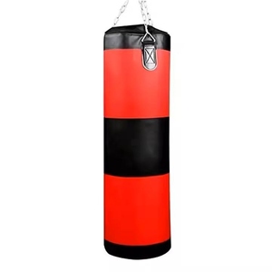 Sac de frappe de boxe lourd pour entraînement fitness avec chaîne de suspension, pour adultes, exercice de gym - Product Image 6