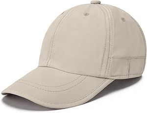 Gorra de Béisbol Unisex Gris de 6 Paneles, Ajustable, Informal, para Adultos, de Color Sólido, para las Cuatro Estaciones - Product Image 4