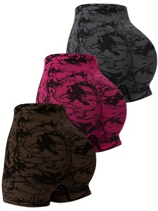 Shorts de sport premium pour femmes, taille haute, pour yoga et fitness, avec logo personnalisé, marque privée, OEM, ODM - Product Image 1