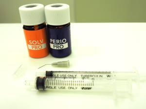 Perisolv-A al por mayor, vial de vidrio de 10 ml, material para prótesis dentales, consumible dental, solución compatible con el superventas japonés Solution-B - Product Image 5