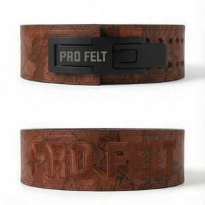 Ceinture de musculation Pro Felt personnalisée 13 MM, robuste, respirante, avec boucle à levier, ajustement sur mesure, pour fitness, powerlifting et entraînement de compression - Product Image 4