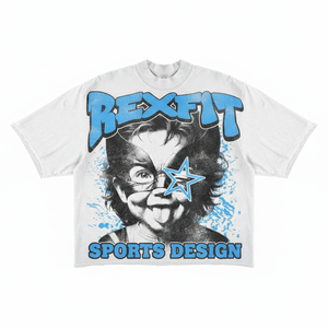 Camiseta Extra Grande para Hombre, 100% Algodón, Impresión Gráfica DTG Personalizada, Estilo Vintage, Servicios OEM - Product Image 1