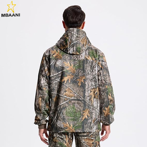 Sweat-shirts de chasse pour hommes, doublure en polaire, isolation performante, sweat-shirt camouflage - Product Image 6