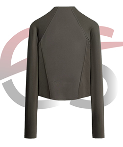 New Quick-dry Zipper Sportswear Fitness Yoga Jacket Workout Running Women Outdoor Fitness Sports Jacket - Product Image 3