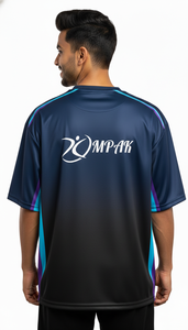 Camiseta de Corte Regular con Sublimación, Moda Urbana para Hombre, Ropa Casual, Poliéster/Algodón, Secado Rápido, Transpirable - Product Image 2