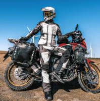 Combinaison de moto Duhan D-25911, veste et pantalon imperméables, super vitesse, course, avec doublure coupe-vent, veste de moto pour motards