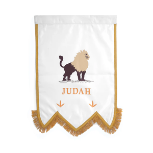 Bandera de Capítulo de Logia del Arco Real Masónico Impresa con Trenza Dorada y Flecos - ¡Gran Oferta! Banderas y Accesorios de Exhibición - Product Image 2