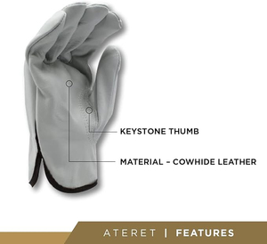 Good Quality Cowhide Leather With Hi Impact <b>Glove</b> High Quality Price Labor Safety <b>Gloves</b> Breathable Safety Hi Impact <b>Gloves</b> - Product Image 3