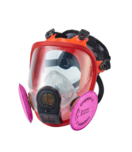 Respirador de Cara Completa DM-2000 con Filtros de Polvo Cherry F1, Aprobado por KOSHA - Product Image 1