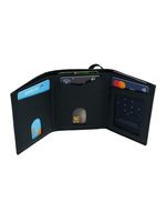 Dompet Pria Tipis WRIZA RFID Safe |   Dompet Minimalis Kulit Asli 6 Slot |   Desain Ringkas dan Stylish untuk Penggunaan Sehari-hari, Model Pendek Terbuka