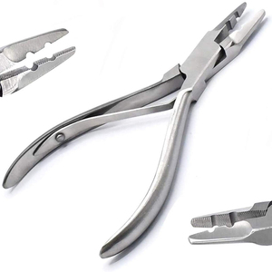 Hair <b>Extension</b> Pliers Hold Tool for Keratin Hair <b>Extensions</b> Microlink <b>Beads</b> Surgical Grade Stainless Steel Commercial - Product Image 6