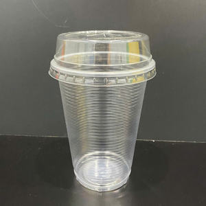 Vasos Desechables Transparentes de PP con Tapa, 7/9/12/16/24oz, para Viajes y Camping, Muestras Gratis, Superventas 2026 - Product Image 3