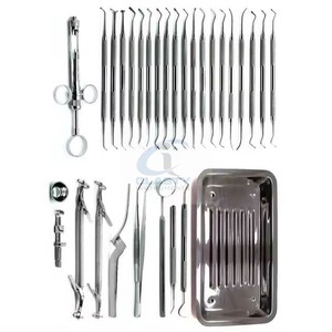 Juego de 30 Piezas de Bandejas para Amalgama Dental y Composite, Instrumentos Quirúrgicos Manuales de Acero Inoxidable, Certificación CE Clase I - Product Image 5