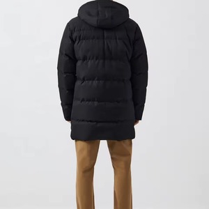 Parka longue vintage M-51 pour homme, coupe-vent d'hiver à capuche, surdimensionné, doublure en molleton de coton épais, respirant et écologique - Product Image 5
