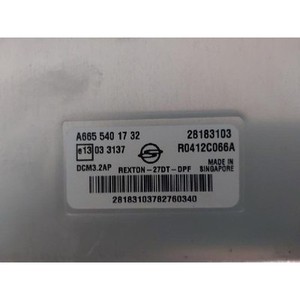 เร็กซ์ตัน ใช้ ECU และโมดูลคอมพิวเตอร์มือสอง รุ่น A6655401732 - Product Image 3