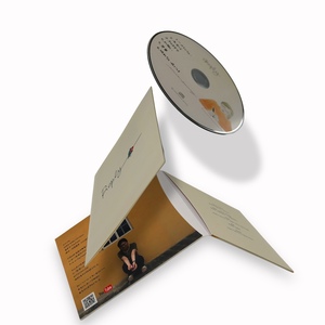 Carpeta de Papel para CD con 4 Paneles y 2 Bolsillos para Impresión de Folletos - Product Image 1