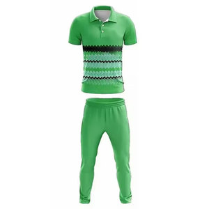 Uniforme de Cricket para Hombre, Estilo a Rayas, Tela Ligera y Transpirable, Ropa de Equipo Cómoda, Atuendo Deportivo con Estilo - Product Image 1