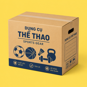 Custom 5 Ply Kraft Cardboard <b>Moving</b> Carton Eco Friendly Extra Large Folded Lid Reusable Rigid Packing <b>Box</b> For Athletic Equipment - Product Image 4