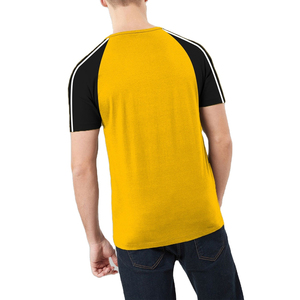 Men's 100% Cotton Breathable Gym Training <b>Top</b> O-Neck Casual Sportswear Anti-wrinkle with Light Feature T Shirts Customized - Product Image 4