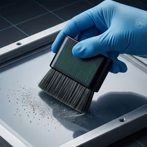 [SILSTAR] MATRIX ESD Dual-Action Anti-Static Cleaning <b>Brush</b> - Ideal for 3D Printer FEP Film & Resin Vat Maintenance - Product Image 1
