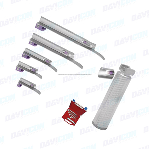 Set de Laringoscopio Convencional Miller, Hojas y Mango de Laringoscopio Desechables de Un Solo Uso, Instrumento Médico para Intubación de Vías Respiratorias - Product Image 3
