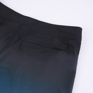 Short de bain dégradé pour homme Fox avec cordon de serrage, séchage rapide, décontracté, imprimé rouge et noir, 100 % coton, personnalisable - Product Image 5