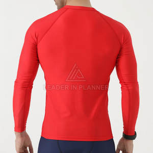 Camisetas de Compresión Ligeras y Ajustadas para Hombre, Camisetas de Compresión de Color Sólido de Alta Calidad para Entrenamiento - Product Image 6