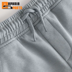 High Quality Men's Joggers Custom Shorts 100% Cotton Lightweight Hip Hop Streetwear Private <b>Label</b> Running Sweat Shorts Men - Product Image 3
