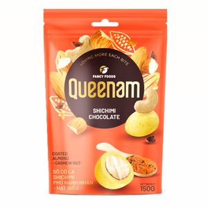 Hot Sale Competitive Price Dragee <b>Chocolate</b> HALAL OEM/ODM 150G Shichimi <b>Chocolate</b> Coated Almond Cashew Nuts Snacks Candy Bulk - Product Image 1