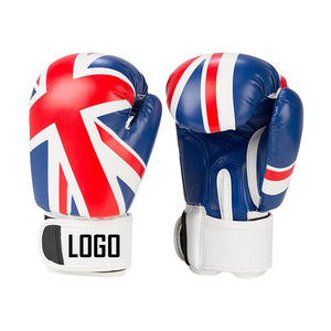 Guantes de Boxeo Profesionales de Cuero Real, con Logotipo Personalizado, en Oferta, para Uso en Exteriores - Product Image 1