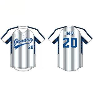 Camiseta de Béisbol Personalizada con Nombre de Equipo - 100% Poliéster, Sublimada, de Secado Rápido, Antibacteriana, Transpirable, Ajustada, Unisex para Adultos - Product Image 1