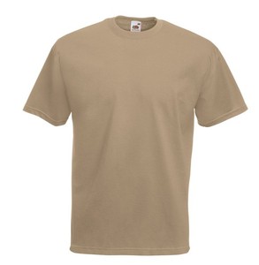 T-shirt vierge respirant à col rond et épaules tombantes en tissu Dobby 230 g/m² polyester/coton lavé, coupe classique, pour hommes, personnalisable avec logo – Vente en gros - Product Image 4