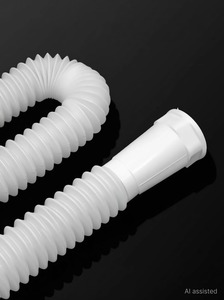 ท่อระบายน้ำ PVC คุณภาพพรีเมียม แบบยืดหยุ่น พับเก็บได้ สำหรับห้องน้ำ อ่างล้างหน้า อ่างล้างจานในครัว มีจำหน่ายแล้ว - Product Image 5