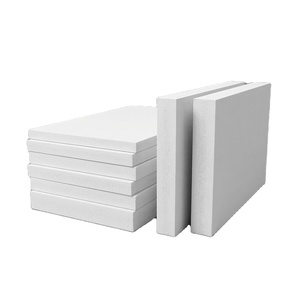 Tablero de espuma de PVC blanco WPC, 25mm de espesor, 0,6G/cm3 de densidad, muebles de cocina lisos, revestimientos de paredes laterales, plástico decorativo - Product Image 1