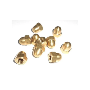 Écrou dôme en laiton robuste pour machines, projets de bricolage et de construction - Product Image 2